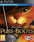 PUSS  IN  BOOTS   (PS3)    -   Good condition !!  -  SAME DAY SHIPPING !!!!