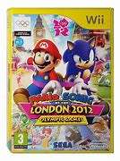 MARIO & SONIC AT THE LONDON 2012 OLYMPIC GAMES ( Wii )    -    Good condition!! - SAME DAY SHIPPING