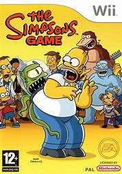 THE SIMPSONS GAME ( Wii )    -    Good condition!! - SAME DAY SHIPPING !!!