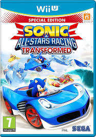 SONIC & ALL STARS RACING TRANSFORMED SPECIAL EDITION   ( Wii U )    -    Good condition !!!!!!!