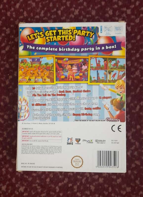 It's My Birthday!    Wii