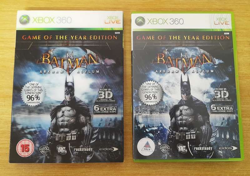 BATMAN ARKHAM ASYLYM GAME OF THE YEAR EDITION     (Xbox 360)   -   Good condition !!