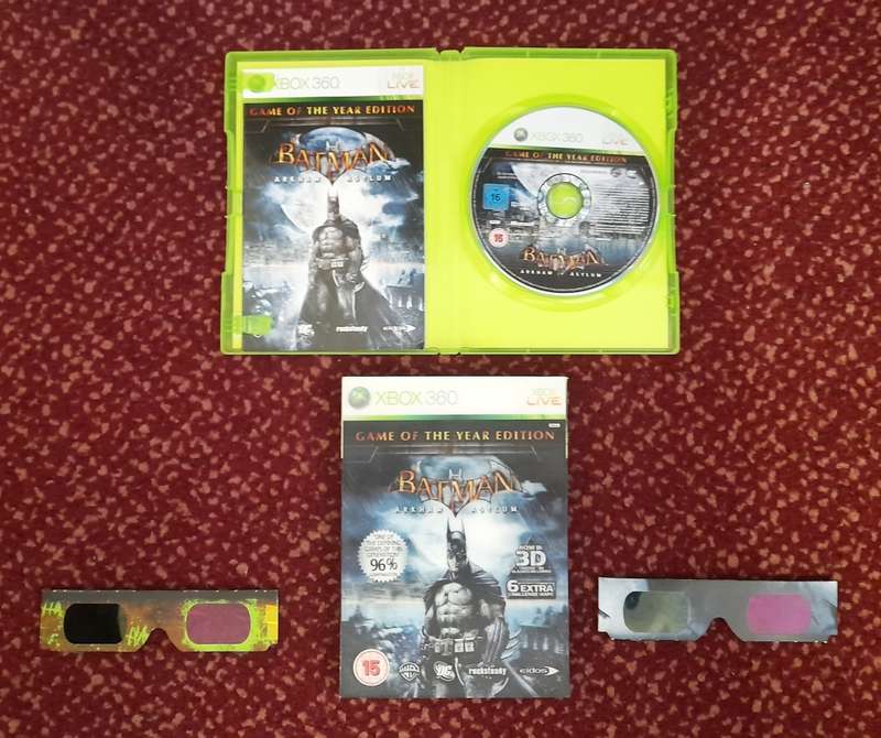 BATMAN ARKHAM ASYLYM GAME OF THE YEAR EDITION     (Xbox 360)   -   Good condition !!