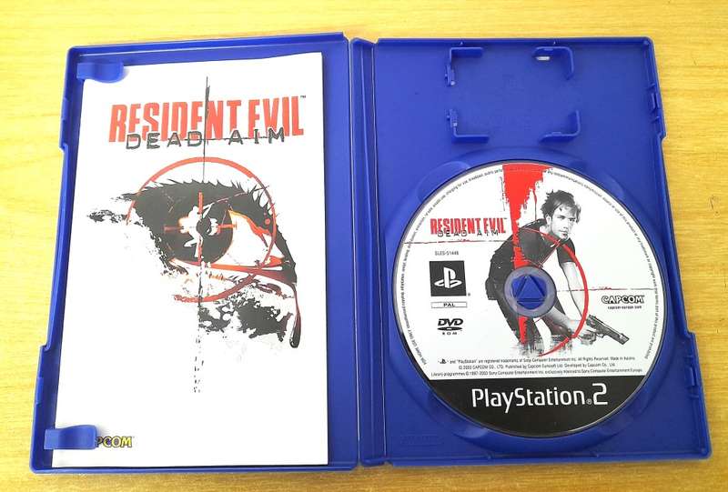 RESIDENT EVIL DEAD AIM    ( PS2 )   -    Good condition !!!   -  SAME DAY SHIPPING  !!!