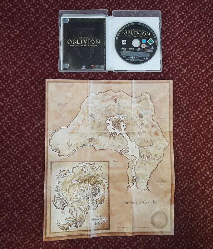 THE ELDER SCROLLS IV OBLIVION GAME OF THE YEAR EDITION   ( PS3 )  -   Good condition !!!