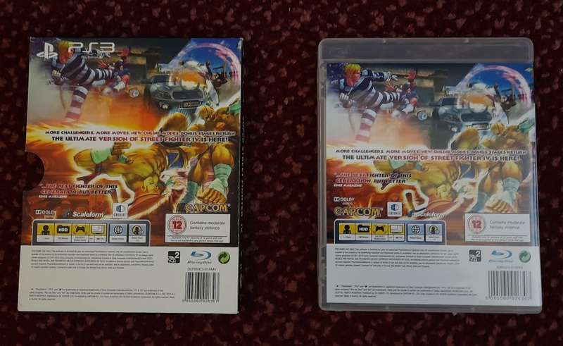 SUPER STREET FIGHTER IV  (PS3)   -  Good condition !!  -  SAME DAY SHIPPING !! - IN CARDBORD SLEEVE