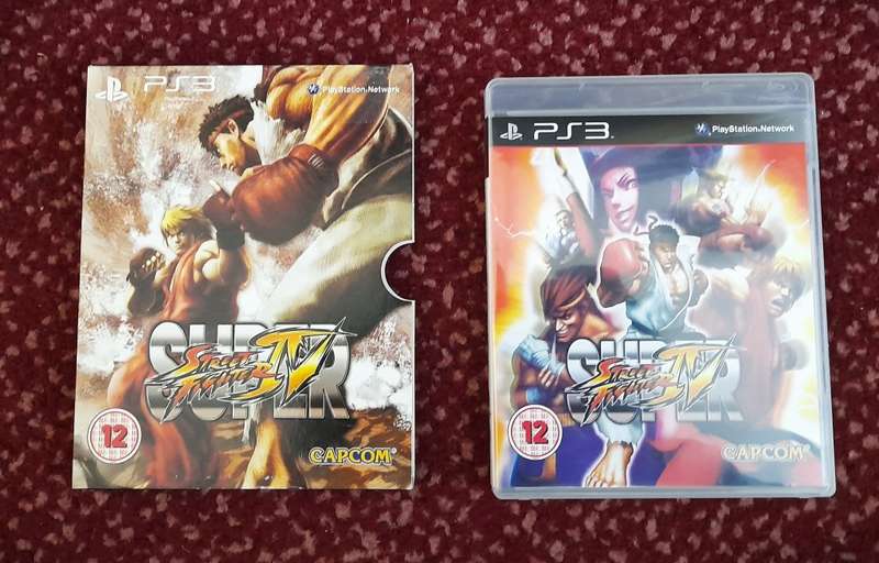 SUPER STREET FIGHTER IV  (PS3)   -  Good condition !!  -  SAME DAY SHIPPING !! - IN CARDBORD SLEEVE