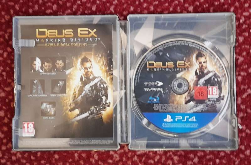 Deus Ex Mankind Divided Steelbook (PS4)