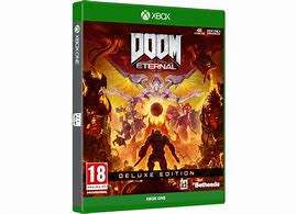 DOOM ETERNAL DELUXE EDITION    (Xbox One)    -     Good condition !!!   -    SAME DAY SHIPPING !!!
