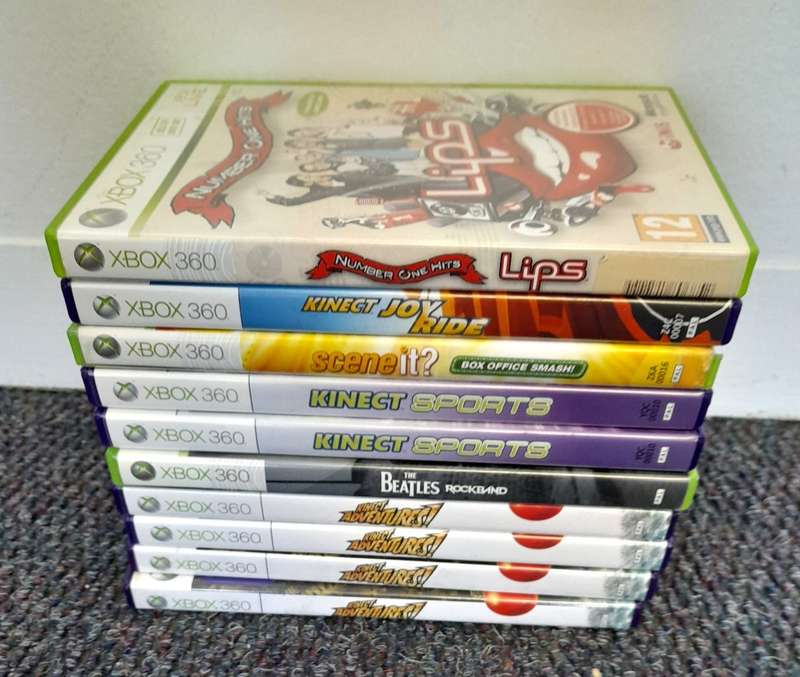 XBOX 360  MIX 10 X  GAME COMBO ( XBOX 360)  -  Good condition  -  SAME DAY SHIPPING - DEAL 030