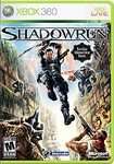 Shadowrun Xbox 360 game Excellent condition bid to win!!!!!