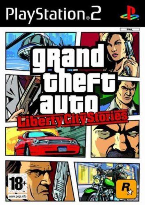 GTA Grand Theft Auto LIBERTY CITY STORIES PS2 PLAYSTATION 2 game Excellent condition bid to win!!