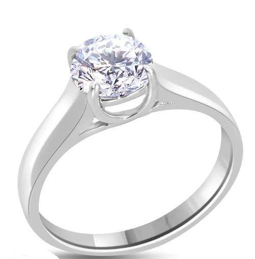 Absolutely BREATH TAKING 0.9CT engagement ring 100% NATURAL