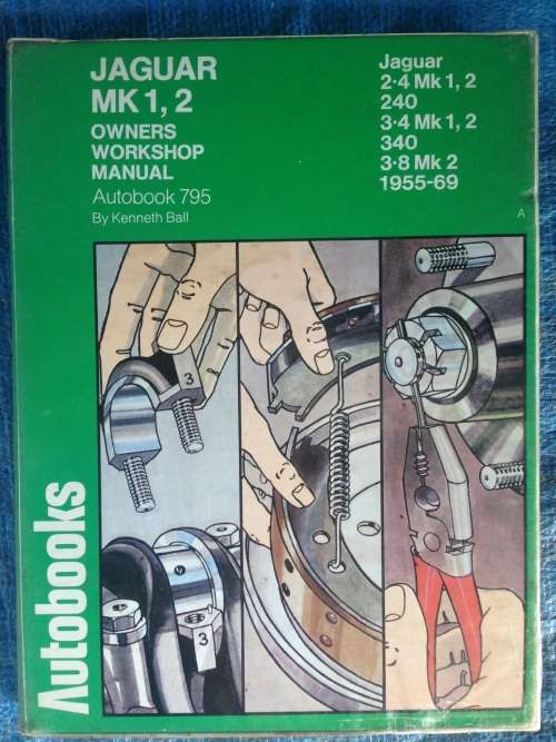 Jaguar Mark 1 and 2 models covering years from 1955 to 1967