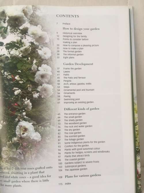 HOW TO DESIGN YOUR GARDEN. BY UNA VAN DER SPUY. R45.