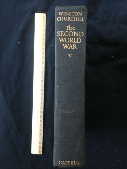 WINSTON CHURCHILL- THE SECOND WORLD WAR Volume 5. R120.