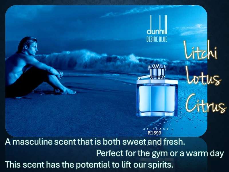 Desire Blue 100 ml Eau De Toilette Spray  by Alfred Dunhill for Men