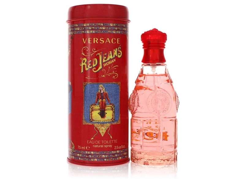 Red Jeans Versace Perfume for Women 75ml Eau De Toilette Spray