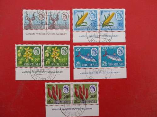 1967/68 DUAL CURRENCY MARDON PRINTERS SET