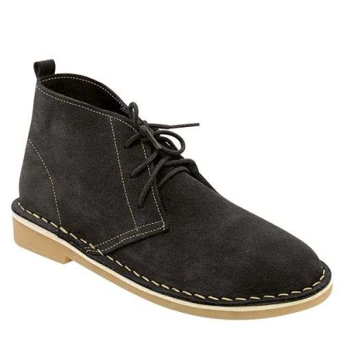 Hunter Vellie Safari Shoe- Black Veldskoen