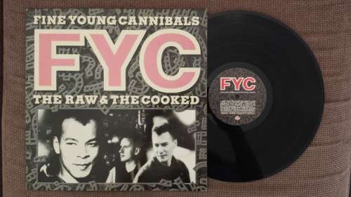 Fine Young Cannibals - The Raw and the Cooked vinyl record - 828069.1 - London Records