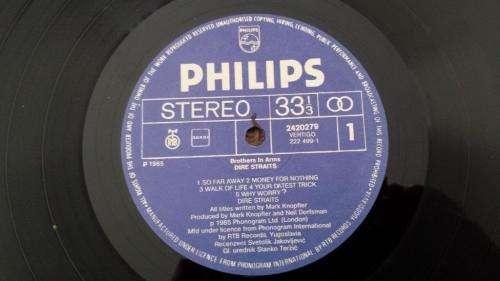Dire Straits - Brothers in Arms vinyl record - 1985