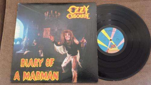 Ozzy Osbourne - Diary of a Madman vinyl record - Jet Records - USA pressing - 1981 EX