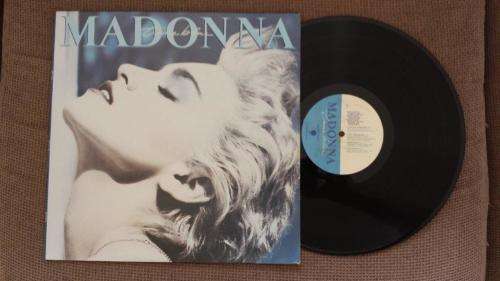 Madonna - True Blue - Vinyl record - WITH POSTER - 1986 - Warner Bros records - VG+