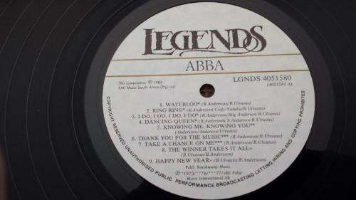 ABBA - Legends - Vinyl record - 1986 -EMI records - VG