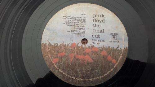 Pink Floyd - The Final Cut - gatefold vinyl record - 1983 - CBS records - VG