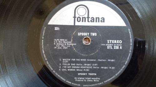 Spooky Two - Vinyl LP record - Fontana Records - 1969