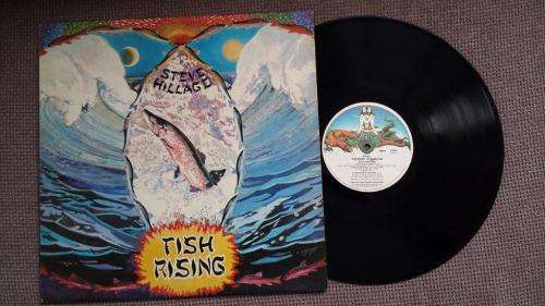 Steve Hillage - Fish Rising - Vinyl LP record - Virgin records - 1975 - UK pressing - VG+