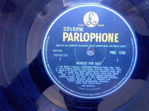 The Beatles - Beatles For Sale - Gatefold MONO - Vinyl LP record - UK Press - PMC1240 - VG