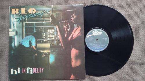 REO Speedwagon - Hi Infidelity - Vinyl LP record - Epic Records - 1981 - VG+