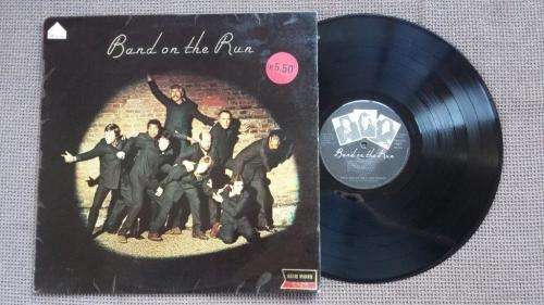 Paul McCartney and Wings - Band On The Run - Vinyl LP record - Apple Records - 1973 - VG