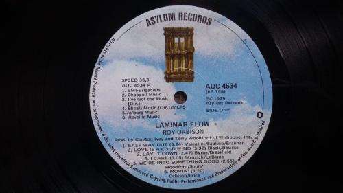 Roy Orbison - Laminar Flow - Vinyl LP record - Asylum records - 1979 - EX