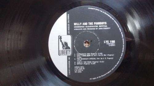 Creedence Clearwater Revival - Willy and the Poor Boys - Vinyl LP record - Liberty - 1970 - VG+