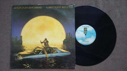 Jackson Browne - Lawyers In Love - Vinyl LP record - Asylum Records - 1983 - VG