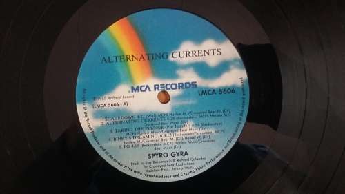 Spyra Gyra - Alternating Currents - Vinyl LP record - MCA Records - 1985 - EX