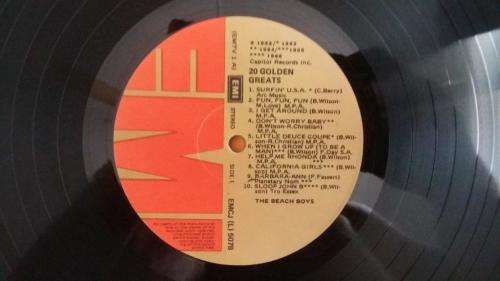 The Beach Boys - 20  Golden Greats - Vinyl LP record - EMI - EX