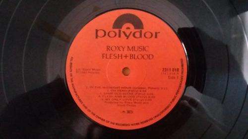 Roxy Music - Flesh + Blood - Vinyl LP record - Polydor - 1980 - VG+