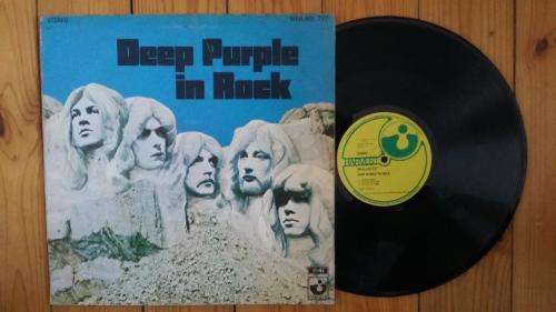 Deep Purple - In Rock - Gatefold Vinyl LP record - Harvest - 1970 - VG