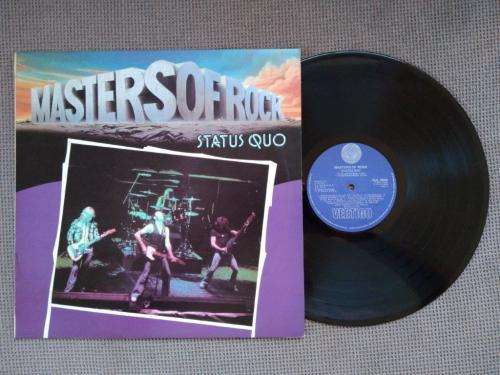 Status Quo - Masters of Rock - Vinyl LP record - Vertigo - 1985 - EX
