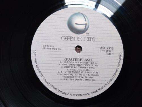 Quarterflash - Quarterflash - Vinyl LP record - Geffen Records - 1981 - EX