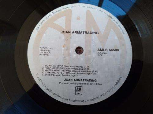 Joan Armatrading - Joan Armatrading - Vinyl LP record - A&M Records - 1976 - VG+