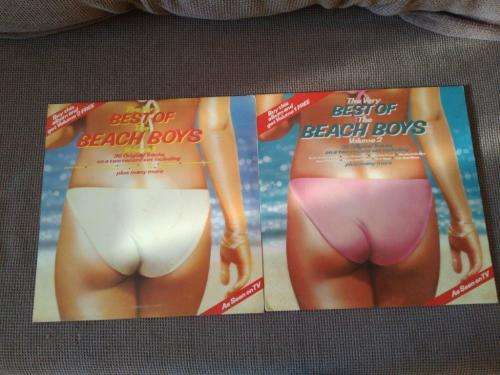 The Beach Boys - The Very Best Of - Vol 1 and Vol 2 - Vinyl LP records - Capitol - 1983 - VG+