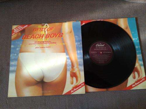 The Beach Boys - The Very Best Of - Vol 1 and Vol 2 - Vinyl LP records - Capitol - 1983 - VG+