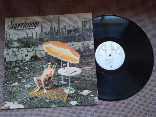 Supertramp - Crisis? What Crisis? - Vinyl LP record - A&M records - 1976 - VG+
