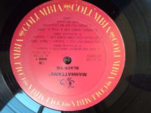 The Manhattans - Black Tie - Vinyl LP record - Columbia - 1981 - VG+