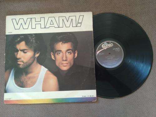WHAM! - The Final - Double Vinyl LP record - Epic Records - 1986 - VG+